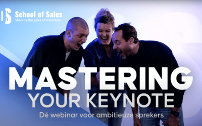 Webinar | Je keynote onder de knie krijgen – Leer om in het publiek te spreken